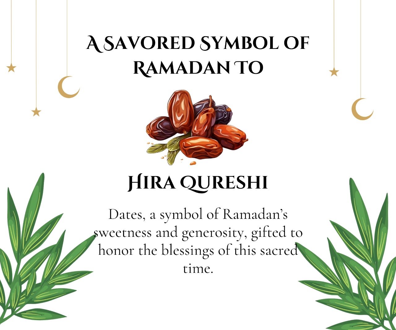 Personalized Ramadan Date Gift box - Gift Sets gift from ZAYOSHE in Maleha Street, Sharjah, UAE - image 3