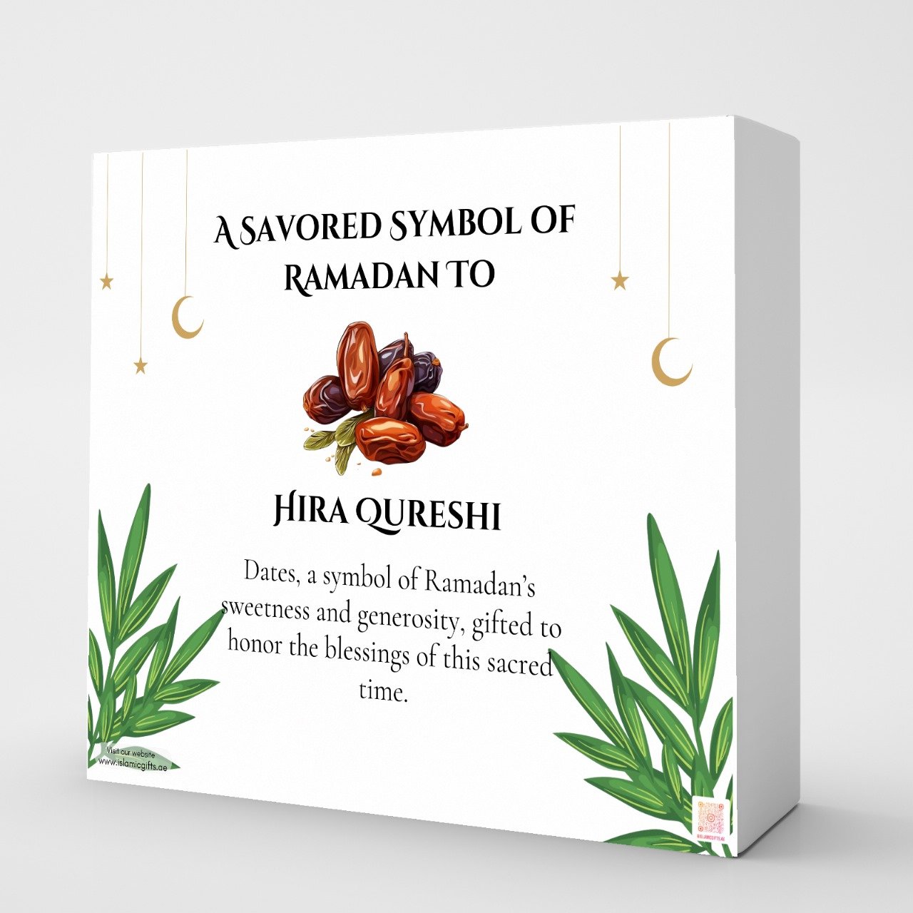 Personalized Ramadan Date Gift box - Gift Sets gift from ZAYOSHE in Maleha Street, Sharjah, UAE - image 4