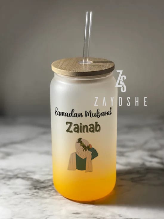Personalized Ramadan Mubarak Tumbler