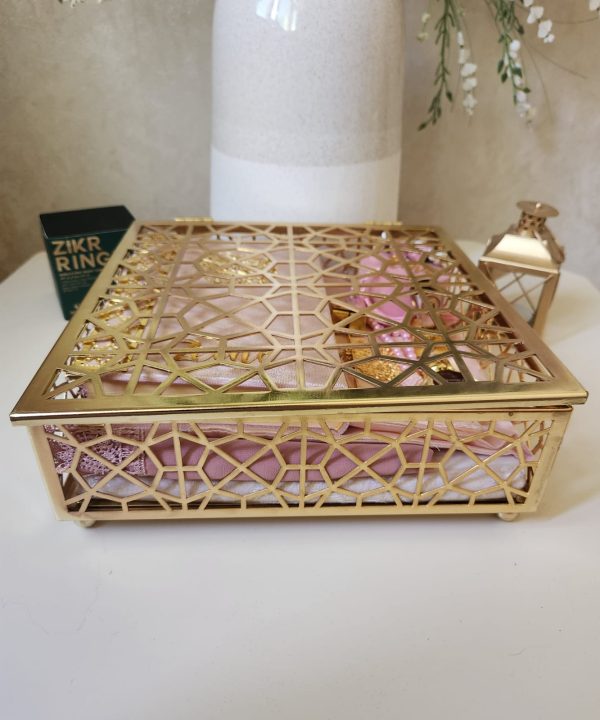 Personalized Royal Islamic Gift Box For Her - Pink