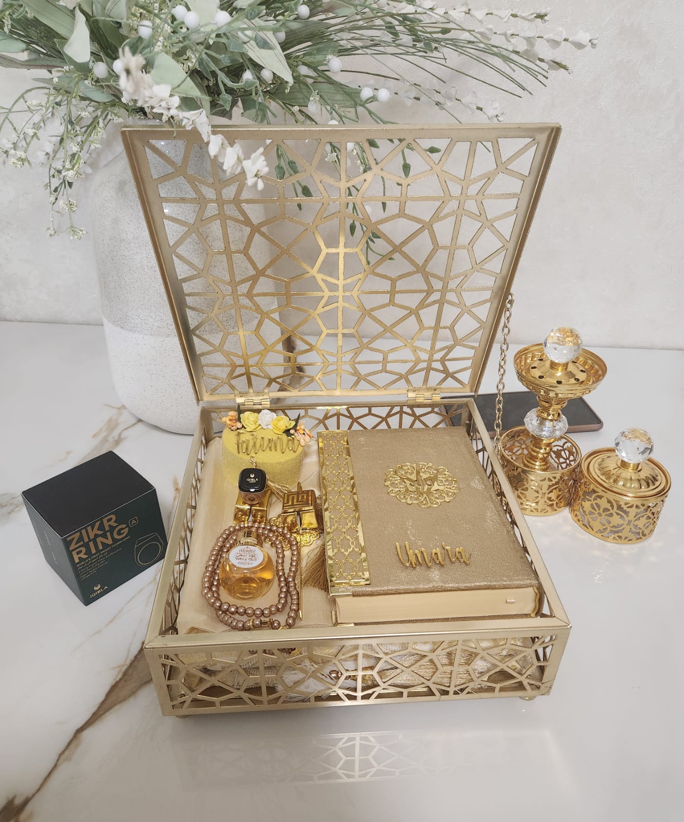 Personalized Royal Islamic Gift Box For Her - Gift Sets gift from ZAYOSHE in Maleha Street, Sharjah, UAE