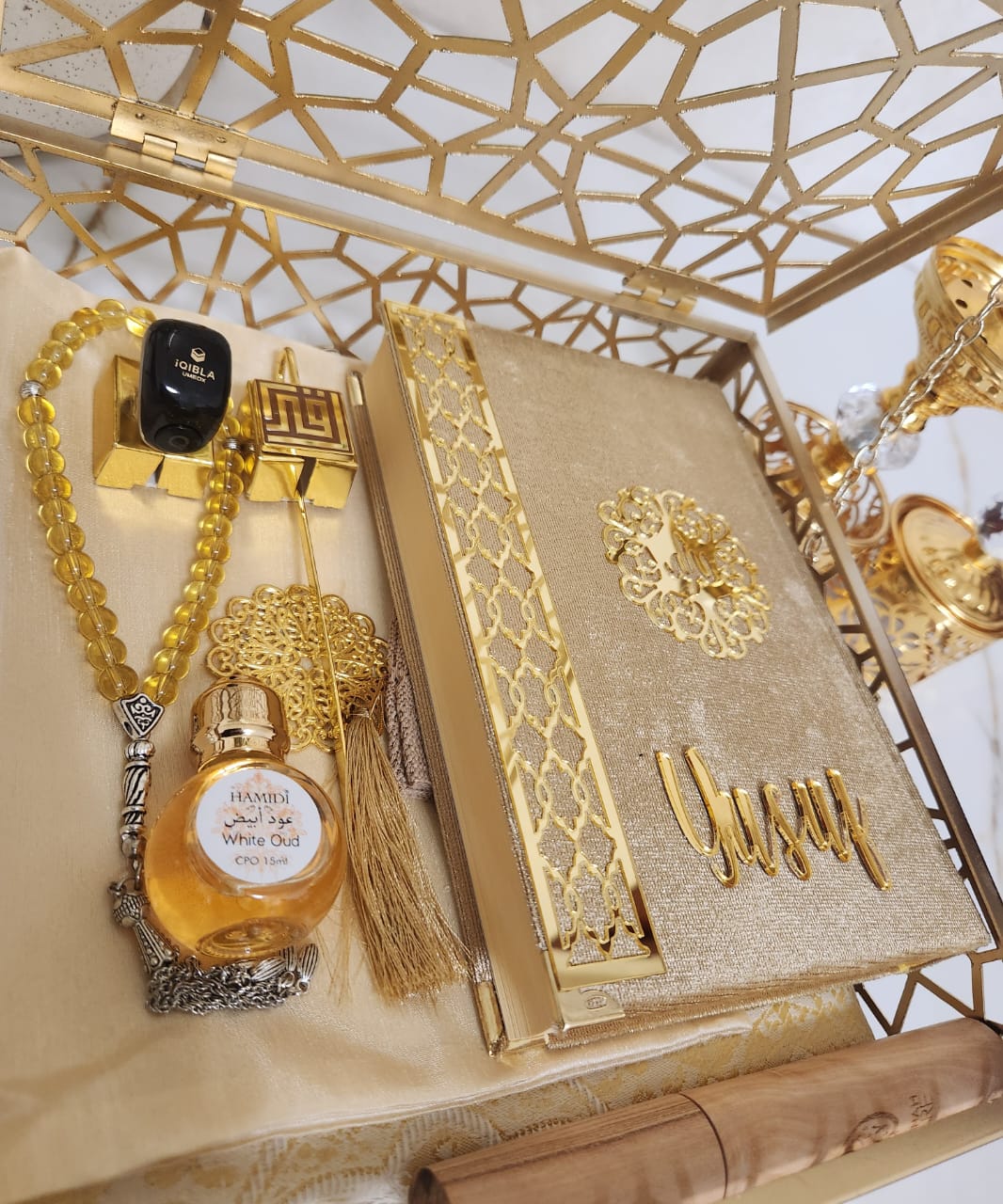 Personalized Royal Islamic Gift Box For Her - Gift Sets gift from ZAYOSHE in Maleha Street, Sharjah, UAE - image 11