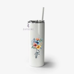 Personalized Skinny Tumblers with Name