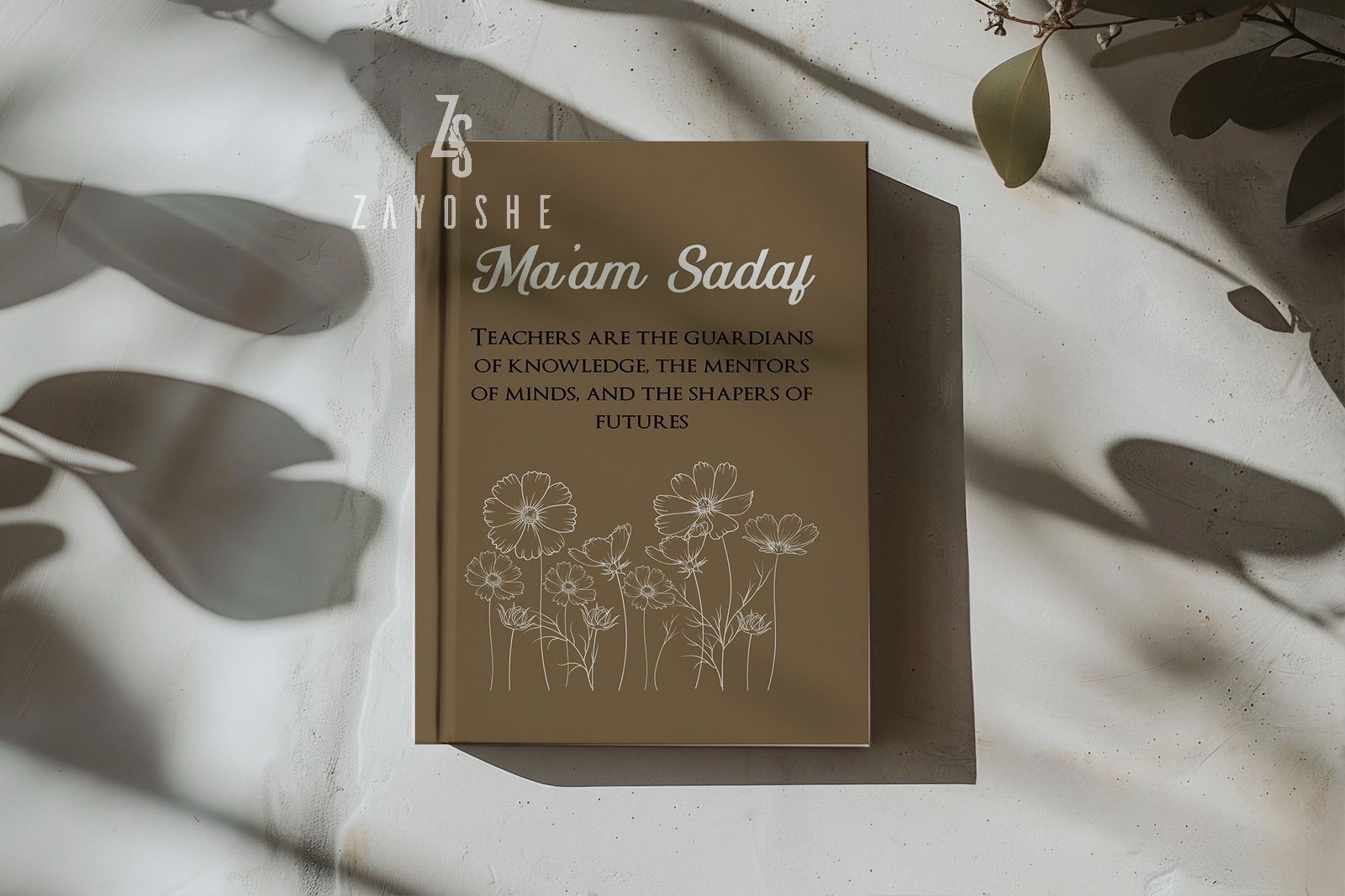 Personalized Teacher’s Diary - Gifts gift from ZAYOSHE in Maleha Street, Sharjah, UAE - image 2
