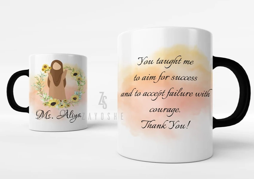 Custom Teachers Day Mug in Sharjah