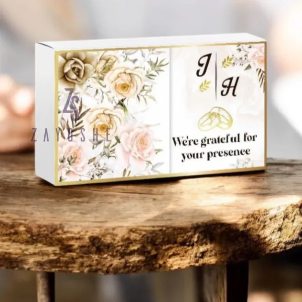 Personalized Wedding Favor Box
