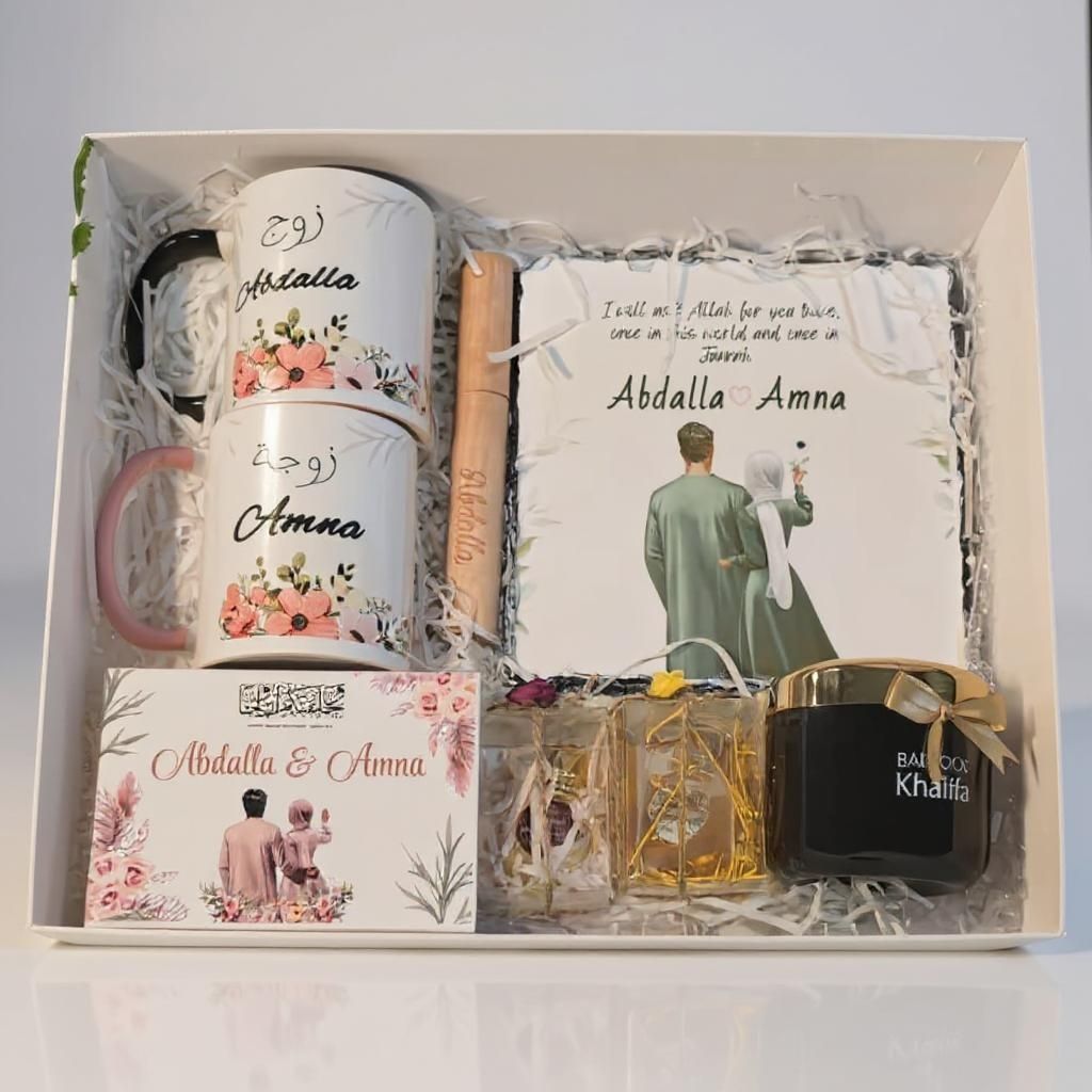 Personalized Wedding Gift for Couple - Gift Sets gift from ZAYOSHE in Maleha Street, Sharjah, UAE - image 3