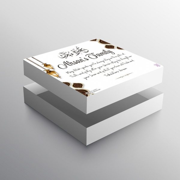 Personalized Couple Umrah Mubarak Gift Box