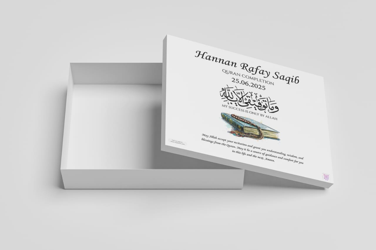 Quran Completion Gift Box - Gift Sets gift from ZAYOSHE in Maleha Street, Sharjah, UAE - image 3
