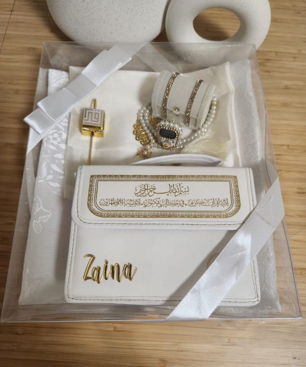 30 Para Quran Ramadan Gift Set For Her - White