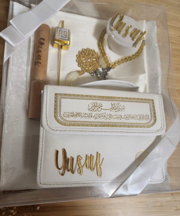 30 Para Quran Ramadan Gift Set For Him - White
