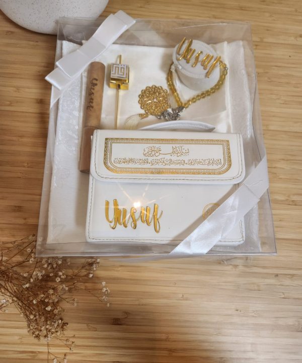 30 Para Quran Ramadan Gift Set For Him - White
