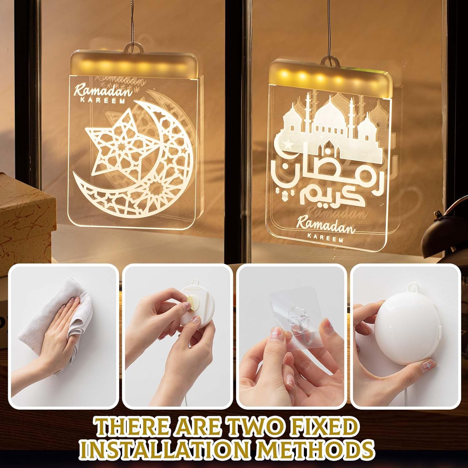 Ramadan Eid Lights Decoration - Decorations gift from ZAYOSHE in Maleha Street, Sharjah, UAE - image 2