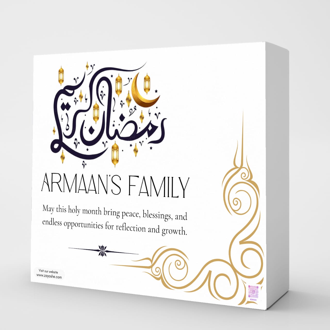Ramadan Kareem Family Gift Box - Gift Sets gift from ZAYOSHE in Maleha Street, Sharjah, UAE
