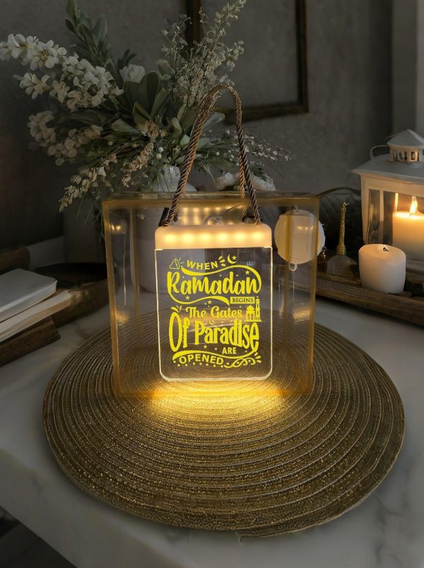 Ramadan Motivation Lantern LED Light Gift Hamper
