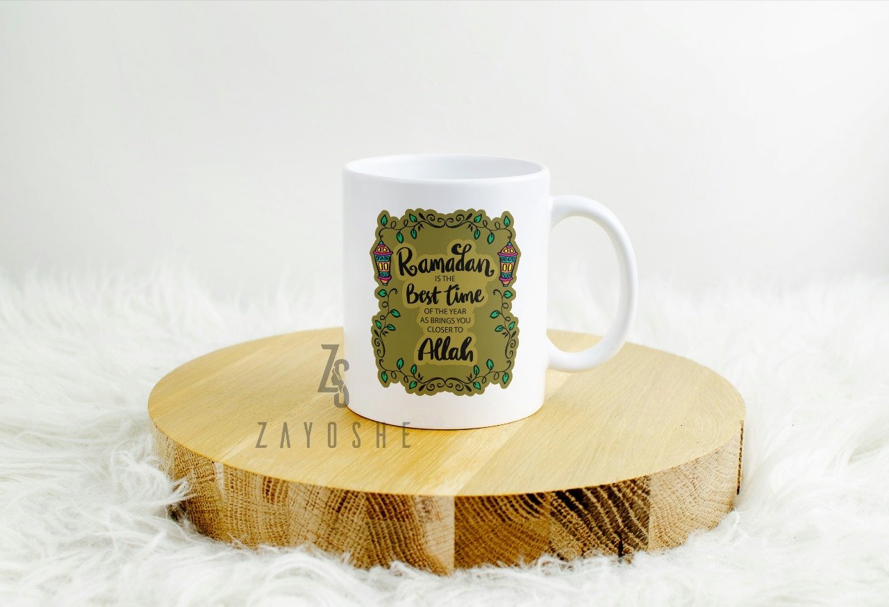 Ramadan Motivational Mug - Drinkware gift from ZAYOSHE in Maleha Street, Sharjah, UAE - image 2