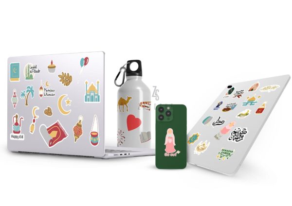 Little Muslima Ramadan Stickers Set - 1