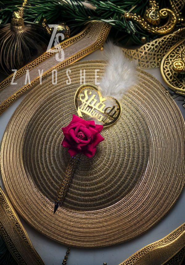 Shaadi Mubarak Customized Pen