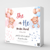 "She Or He Gender Reveal" Gift Box