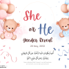 "She Or He Gender Reveal" Gift Box