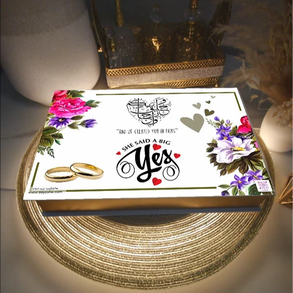 She-Said-Yes-Chocolate-Box “She Said Yes!” Chocolate Box