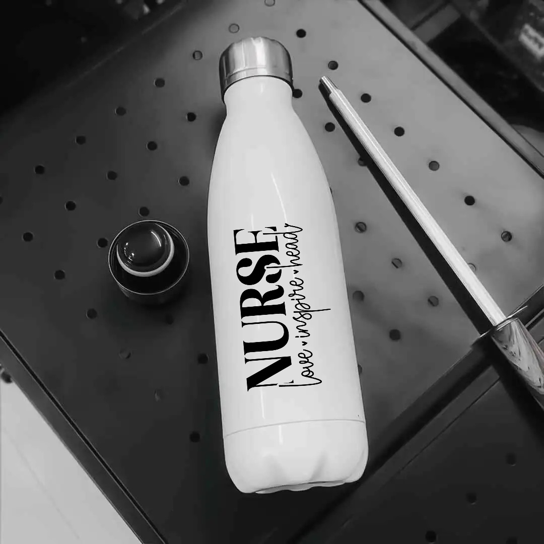 Stainless Steel Nurse Water Bottle – Love & Inspire - Drinkware gift from ZAYOSHE in Maleha Street, Sharjah, UAE - image 2