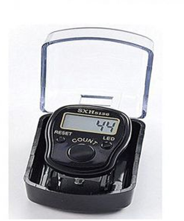 Tasbih Digital Tally Counter SXH-5136 LED Light