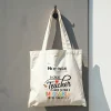 Teacher’s Day Tote Bag – Personalized & Eco-Friendly Gift