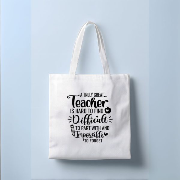 Teacher's day tote bag