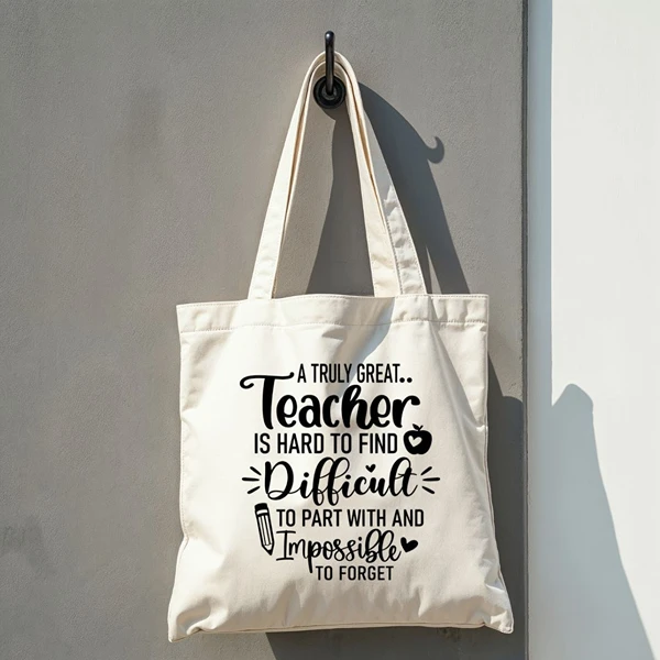Teacher's day tote bag