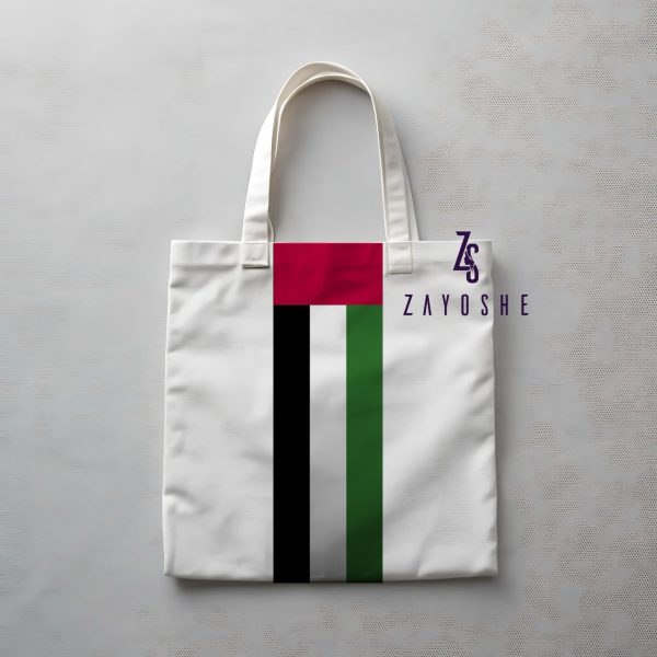 UAE Flag Colors Tote Bag