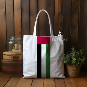 UAE Flag Colors Tote Bag