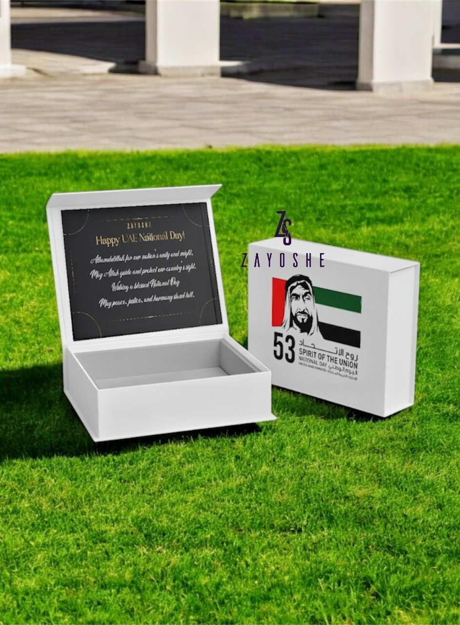 UAE National Day Favor Gift Box - Gift Sets gift from ZAYOSHE in Maleha Street, Sharjah, UAE