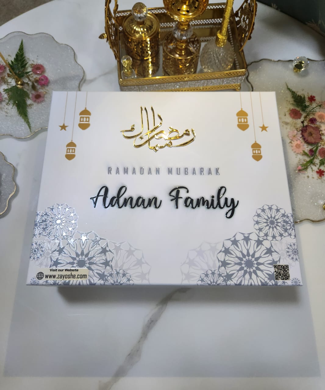 Ramadan Mubarak Acrylic Gift Box - Gift Sets gift from ZAYOSHE in Maleha Street, Sharjah, UAE - image 2