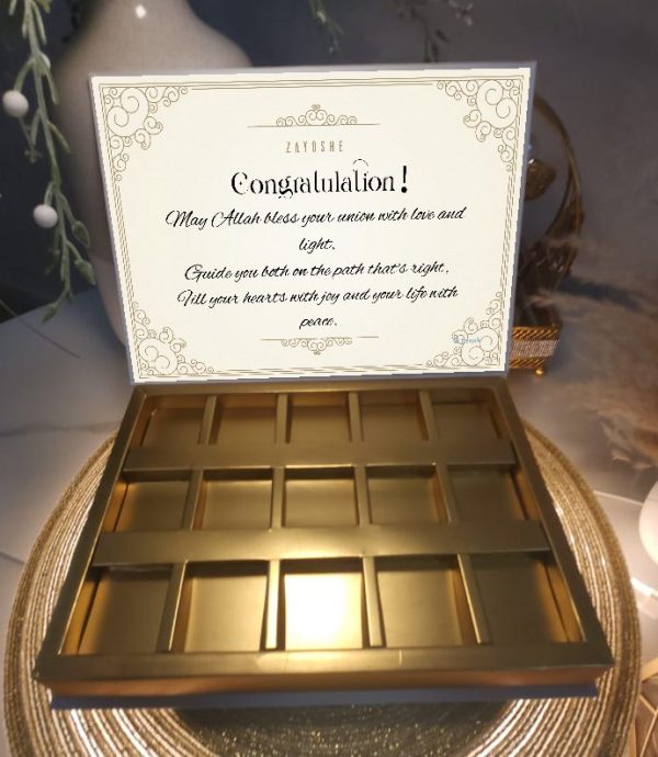 Wedding Chocolate Box