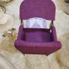 Modern Muslim Prayer Chair-Purple