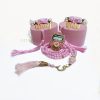 Personalized Floral Tasbeeh Box Set-Pink
