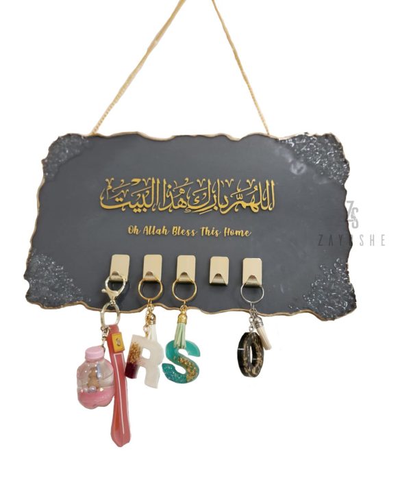 Personalized Resin Key Holder