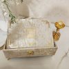 Luxurious Islamic Gift Box with Personalization - Beige - Gold