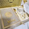 Luxurious Islamic Gift Box with Personalization - Beige - Gold