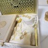 Luxurious Islamic Gift Box with Personalization - Beige - Gold