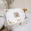 Luxurious Islamic Gift Box with Personalization - White