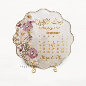 Resin Frame With Customized Name and Date