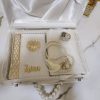 White-Velvet-Islamic-Gift-Set1 White Velvet Islamic Gift Set
