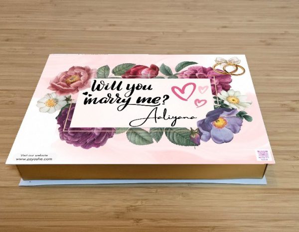 Will You Marry Me? Proposal Chocolate Box