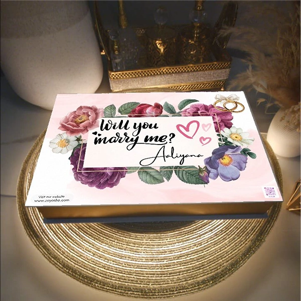 Will You Marry Me? Proposal Chocolate Box