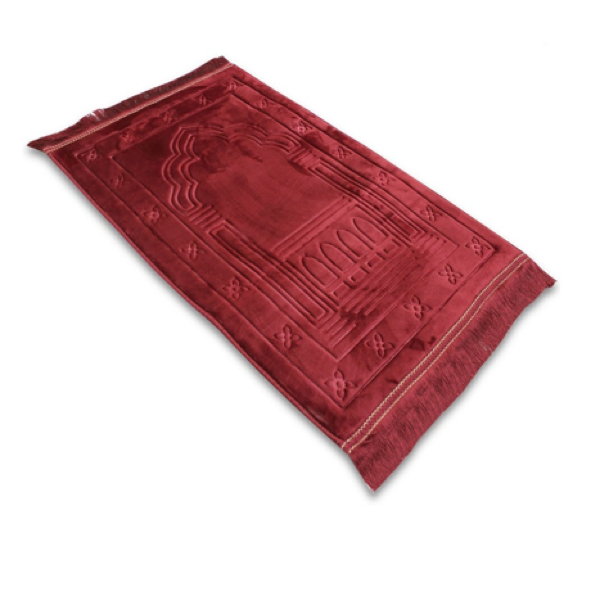 Sundus Innovative Prayer Mat Maroon