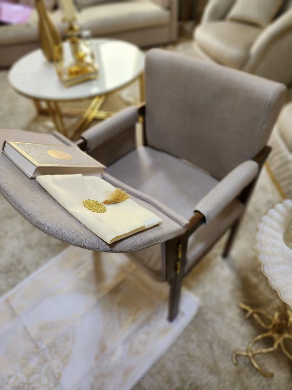 b2 Modern Muslim Prayer Chair-Beige