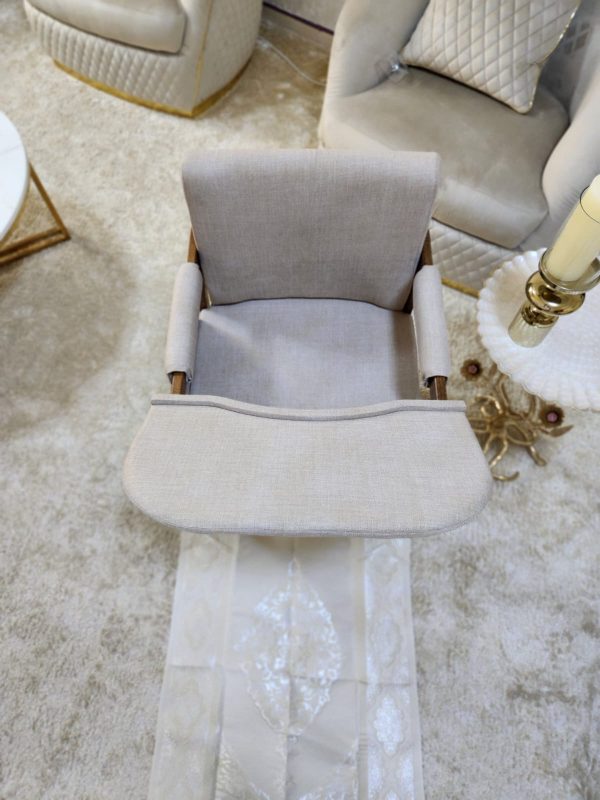 b5 Modern Muslim Prayer Chair-Beige
