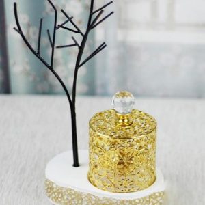 Gold Bakhoor Burner - Z1031